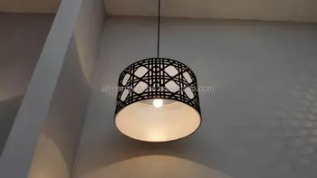 Silk Printing Table Lamp Paper Shade And Chrome Base Silk Printing Table Lamp Paper Shade And Chrome Base