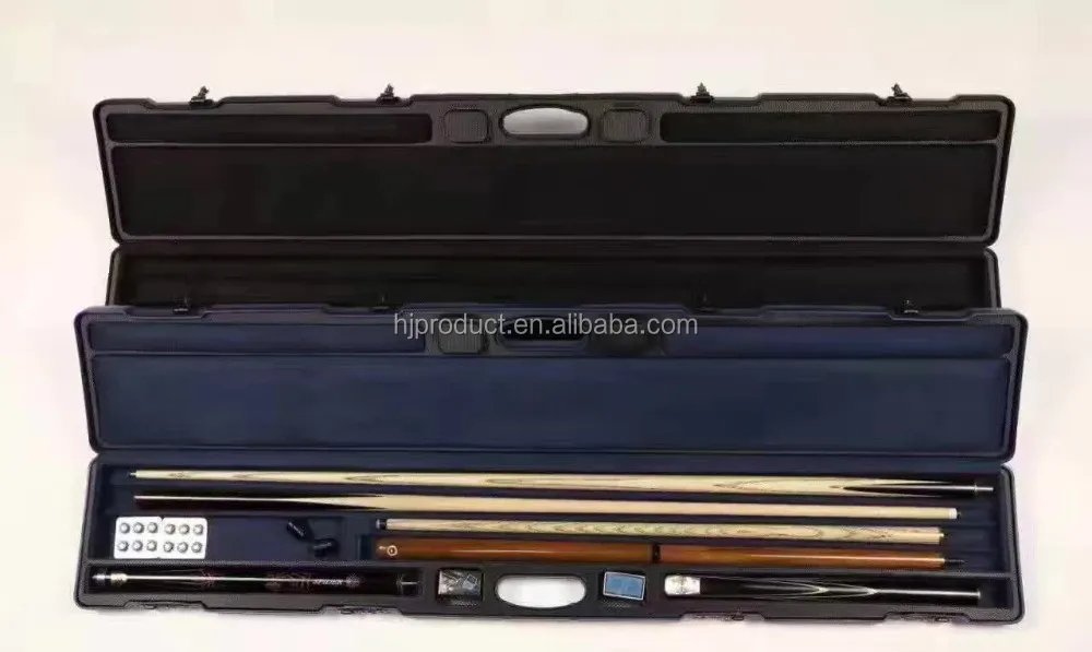 Top Design Protective Storage Billiard 3/4pc Snooker Cue Case With