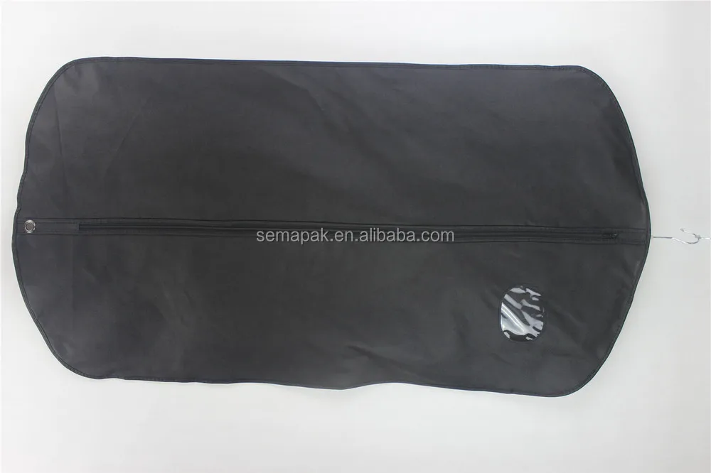 Kleidersack Kleiderhüllen Kleiderschutzhüllen 4er-Set mit Reißverschluss grau 