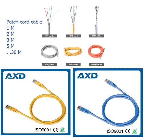 Good Patch Cord Cat 5e Cat6,Cca Copper 24awg 26awg Cat 5e Cable Rj45,1