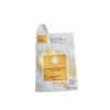 High quality Plastic cosmetic sample sachet for Facial Mask Packaging