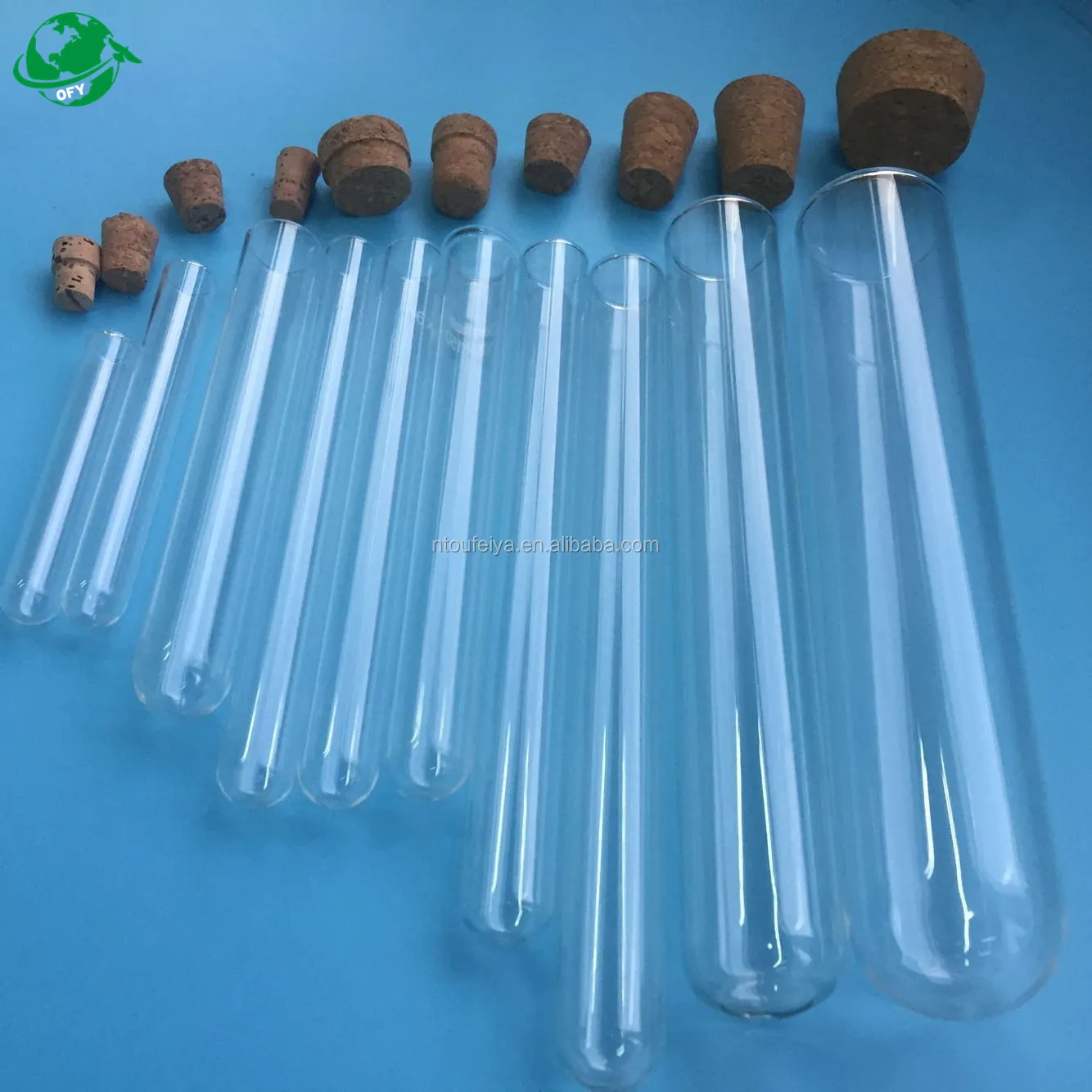 Amber Borosilicate Glass Test Tubes With Cork For Product Packaging Buy Glass Test Tubes Amber