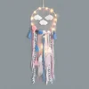 Dream Catcher Handmade Traditional White Cloud Dream Catcher Wall Hanging Kids Room Decor Nursery Wall Art Ornament Decor Craft
