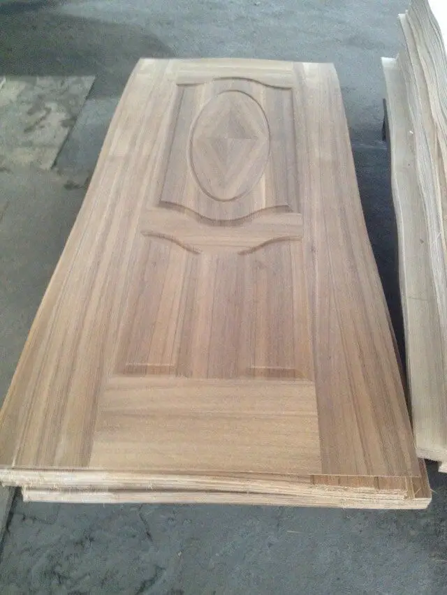 wood veneer door skin/teak wood door skin/molded melamine door skin