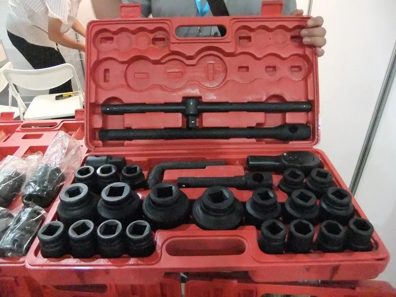 21pcs Impact Socket Wrench Set Plastic Box Heavy Duty Buy 3/4" Socket
