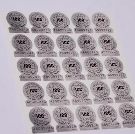 custom 3d hologram pictures security hologram stickers maker
