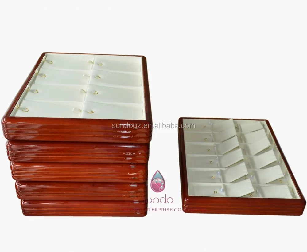 Wood Stackable Jewelry Trays For Showcase Buy Stackable Jewelry Trays