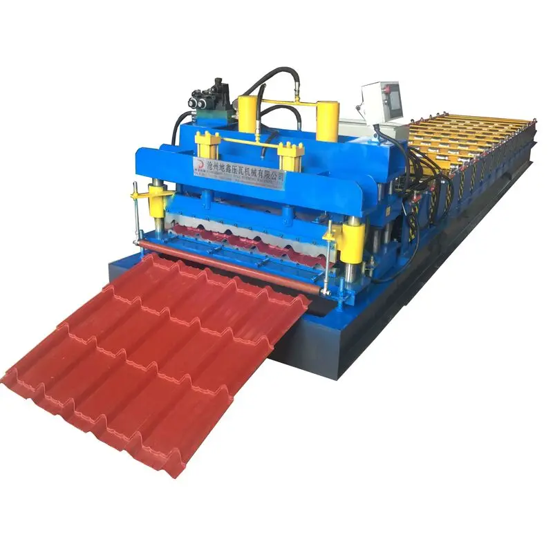 Roofing Sheet Tile Corrugating Iron Sheet Roll Forming Making Machine