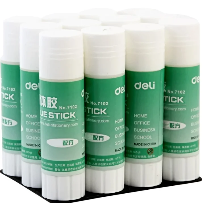 Hot Sale Nontoxic Low Odor Pva Pvp White Glue Stick 21g Solid Gum For