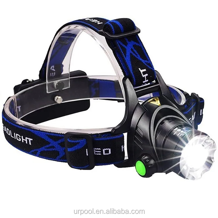led head lamp with head strap powerful headlamp 10w led light
