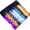 wholesale 82inch 165g ombre color jumbo braid expression braiding hair