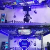 Team work! VR Shooting game simulator Virtual reality experience station "VR SPACE" 4 players