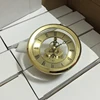103mm quartz skeleton clock movement