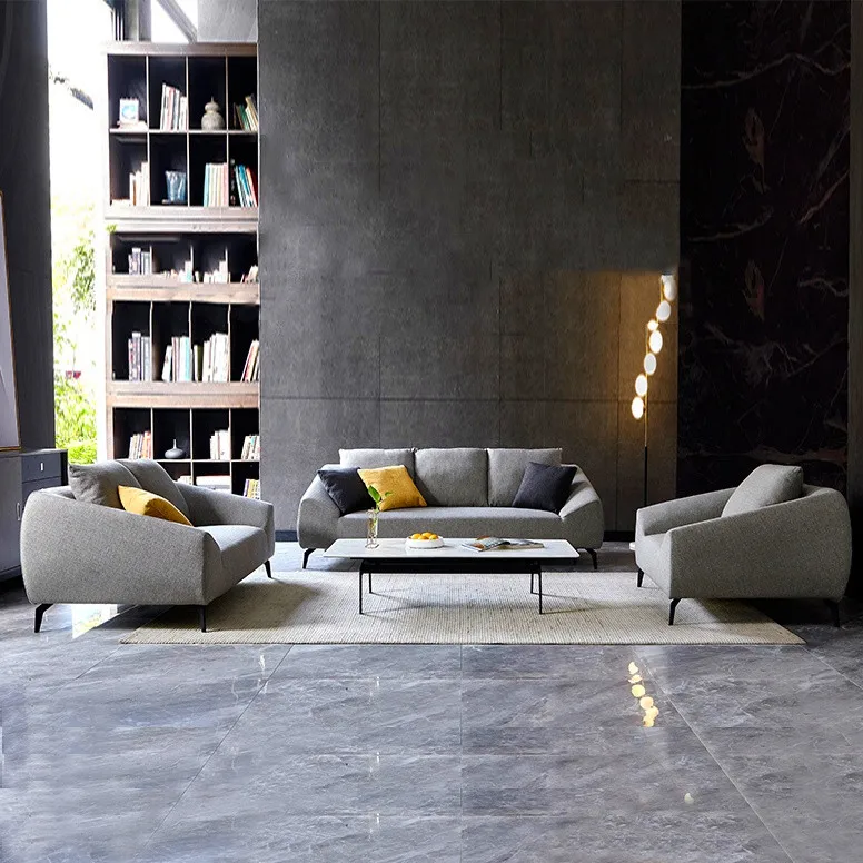 Italian style furniture modern design fabric sofa set/living room furniture fabric sofa