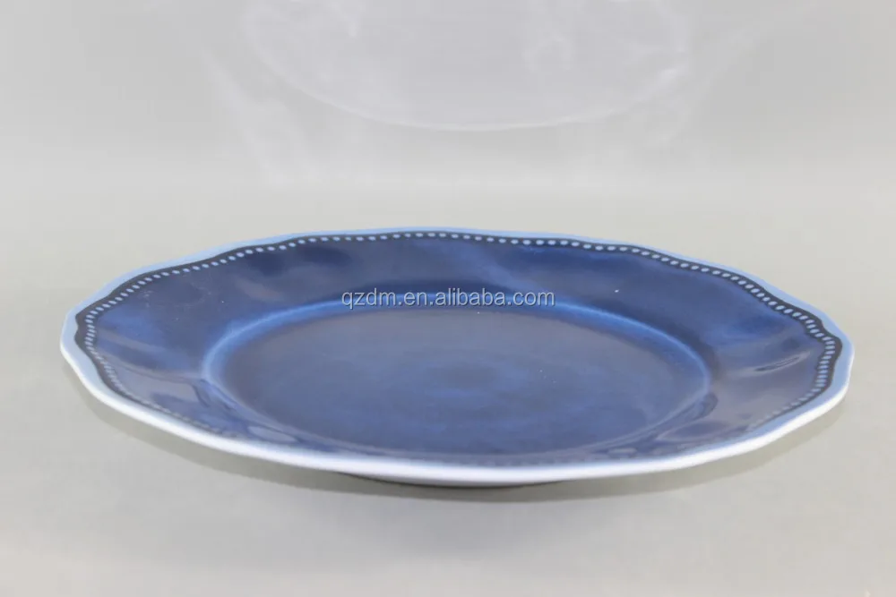 Imitation Porcelain Melamine Plate 11 Inch