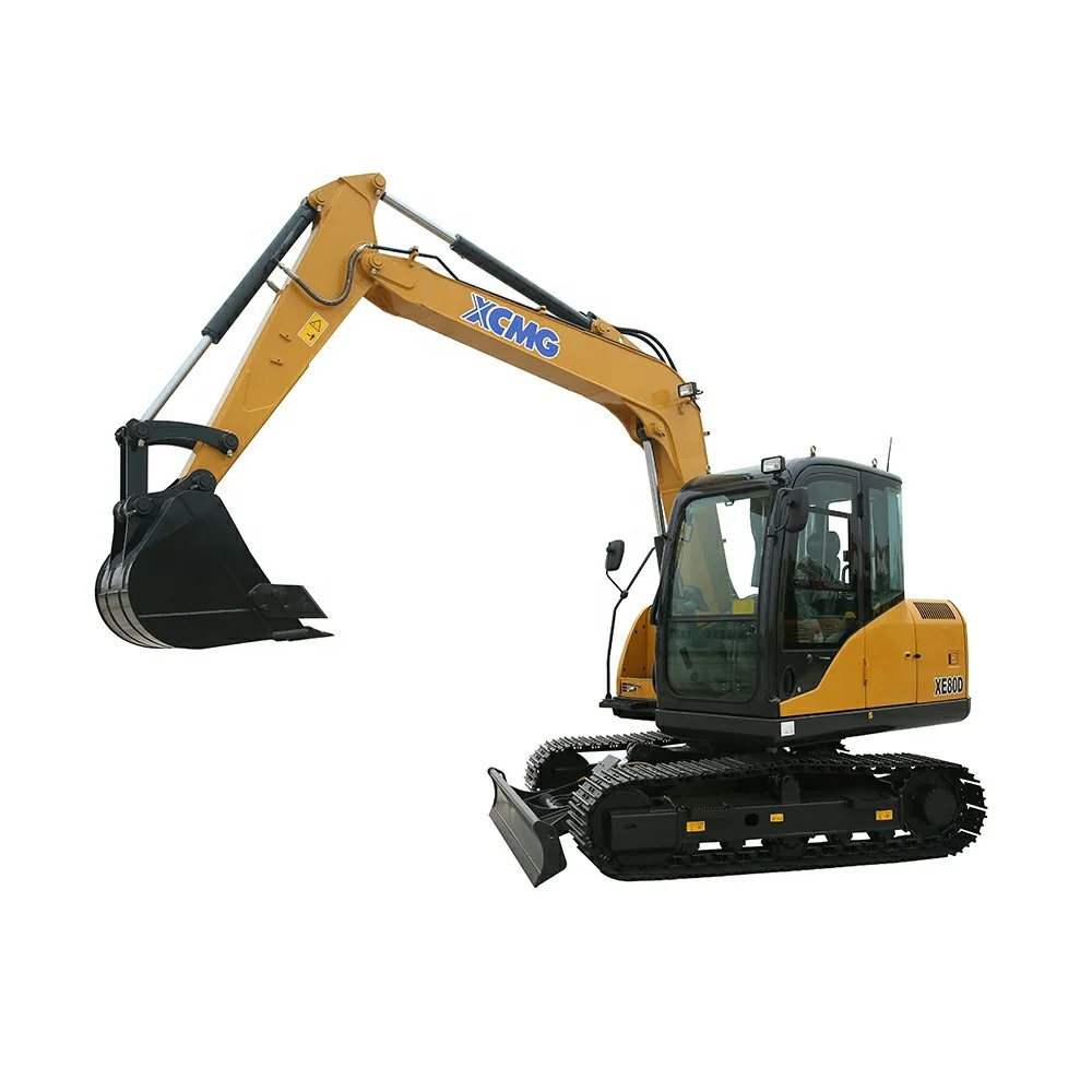 High quality used xcm g XE80D hammer rock breaker crawler excavator cheap price for sale