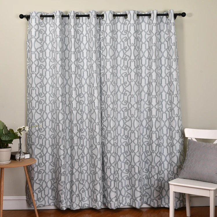 Greige Boy Window Grey Blackout Curtains For Bedroom - Buy Curtains For Bedroom,Grey Blackout