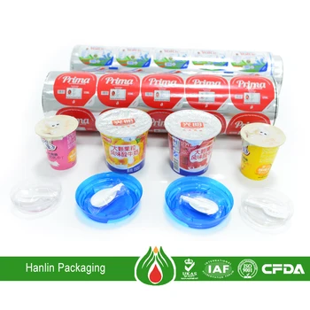 Plastic Yogurt Cup Sealing Aluminum Foil Lids - Buy Yogurt Cup