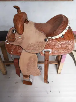 Western Saddle Hand Carved Leather Buy Western Saddle Barrel