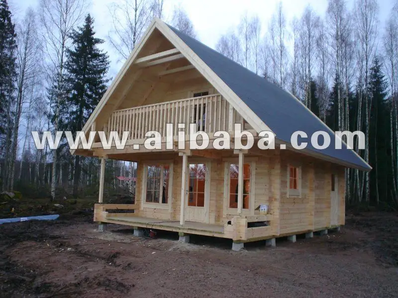 Prefabricated Wooden Log House Weekend Wood Product Prefabricated Wooden Log House Weekend