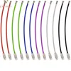 screw stainless steel wire rope cable keychain key chain