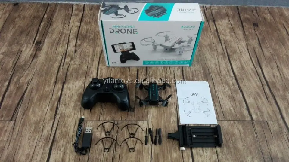 in 1601 mini folding drone