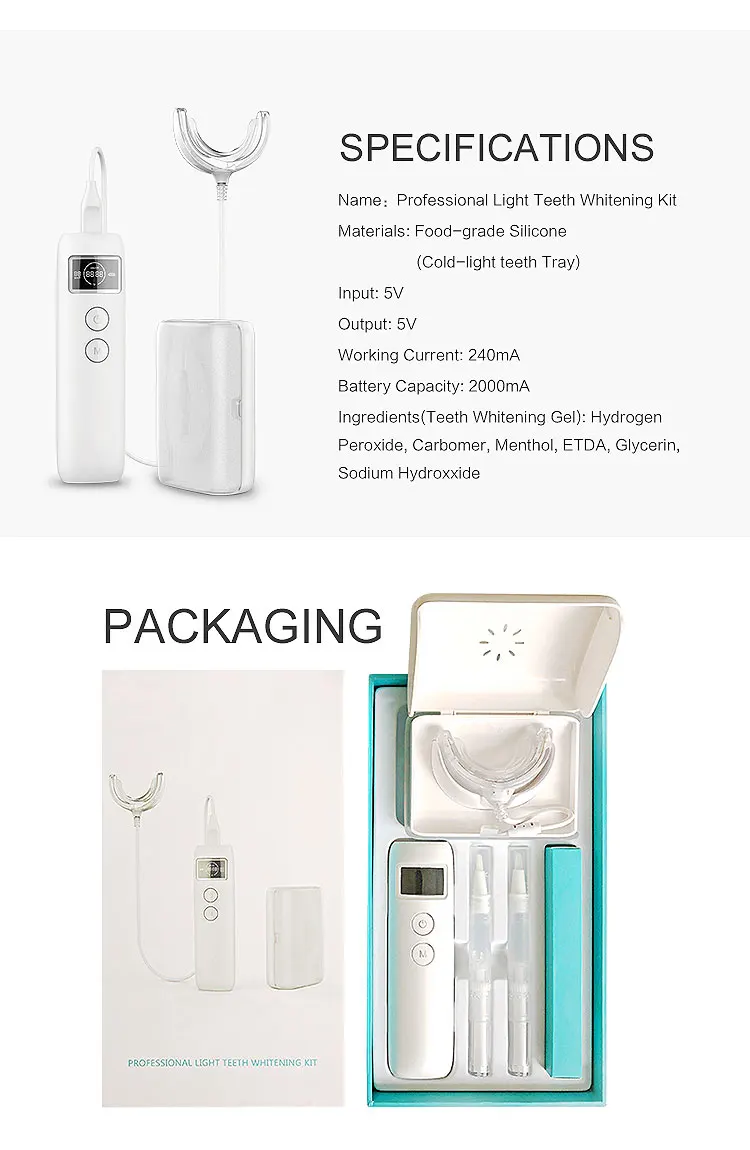 2019 Popular Heathy products best brighten your smile activated and teeth whitening kits