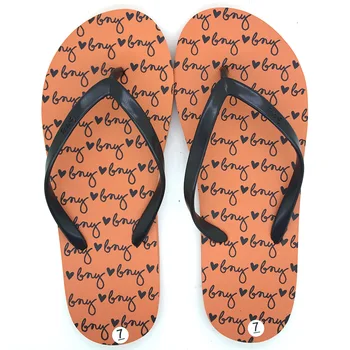 mens material flip flops