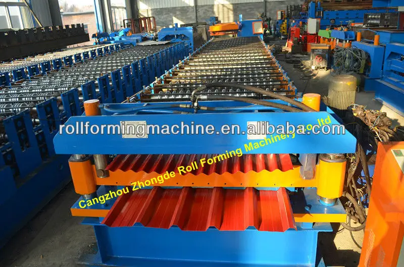 3-double layer roll forming machine