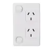 AU Standard SAA approved Cheap Price Vertical double powerpoint socket wall switch