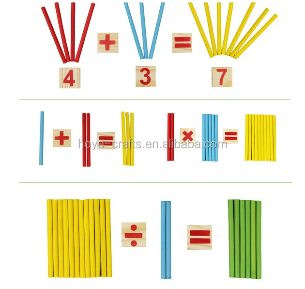 High Quality Children Toy Counting Sticks For Counting Numbers Buy
