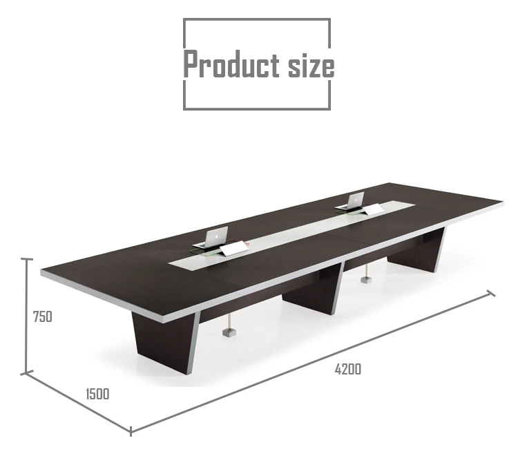 Office Desk Modern Office Conference Room Furniture Boardroom Table 20 ...