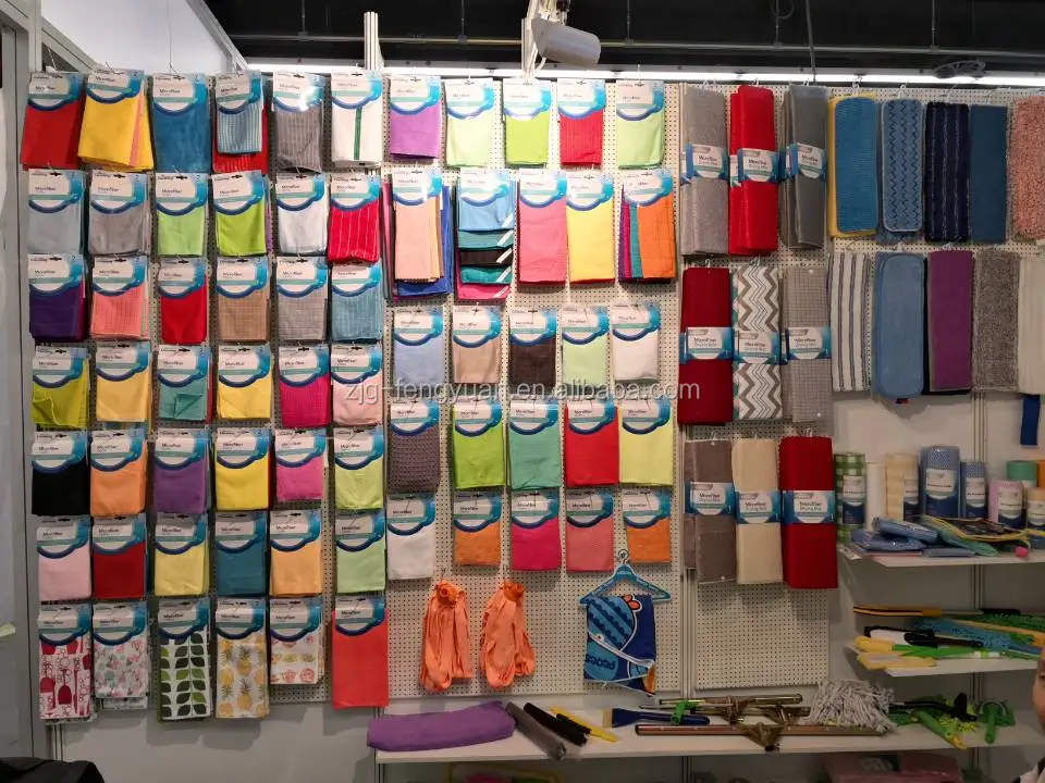 Microfiber Mop Cloth With Middle Hole & Microfiber Floor Cleaning Cloth