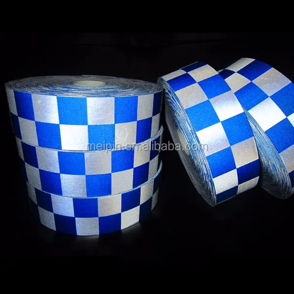 Various Design Construction Safety Blue And White Reflective Tape Buy