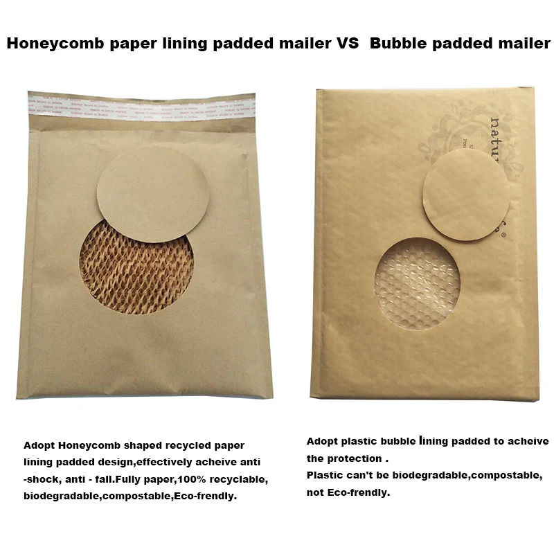 recycle paper bubble mailers