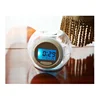 seven color allochroism small music alarm clock personalized dawdler spherical alarm clock luminous music digital alarm clock