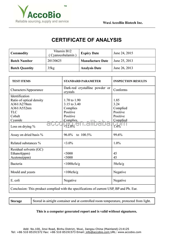 Vitamin B12(Cyanocobalamin) 20130625 AccoBio.jpg