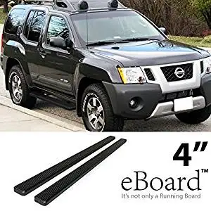 For 2005-2012 Pathfinder 4/" Matte Black Oval Side Step Nerf Bars Running Boards