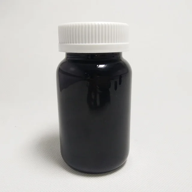 200cc Matte Black Color Glass Vitamin Bottle,Pill Glass Container/round ...