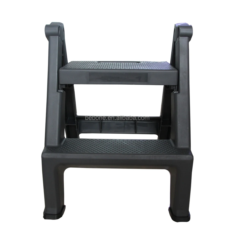 Plastic Folding Step Stool Step Ladder For Kitchen Garden 2 Step