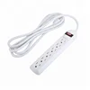 Upgrade Innovative 6FT3 Pin US Electric Extension Socket /US UL Power Strip/6 Outlet USA Power Strip