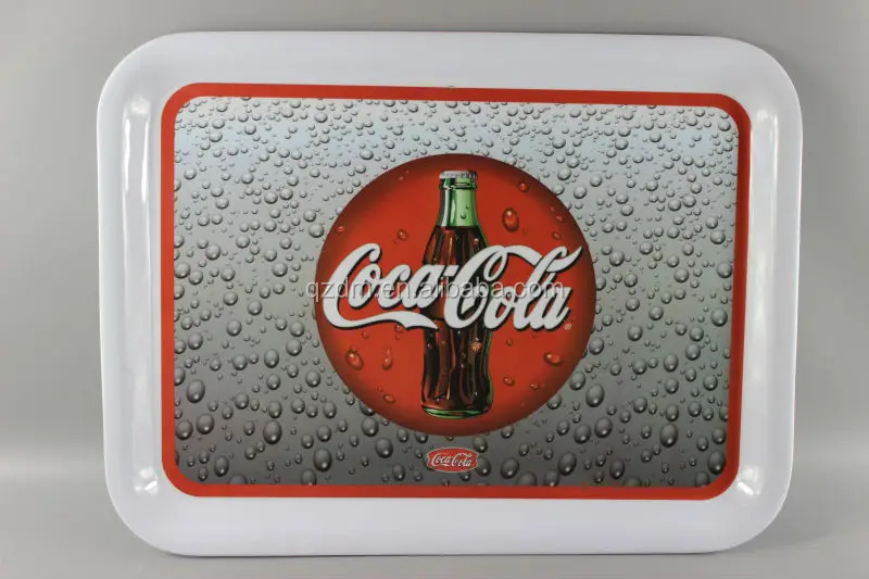 Plastic Dinner Tray Melamine rectangle food tray