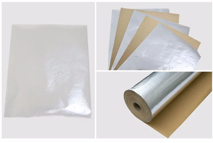 Customization Length Pe Aluminum Foil Kraft Silver Foil Paper Buy