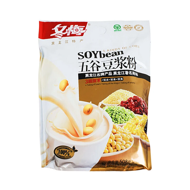 
Five cereals soya bean milk powder Bag soy milk 508g 