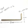 TGH002 Precision TORX10 Hexagon Socket Screw Keys Allen Wrench L key T10 hex key open toolsmade in china security allen key