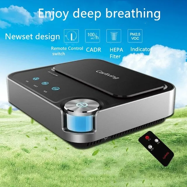 Newest Korea Best Selling Hepa Filter Car Air Purifier For Pm2.5 And