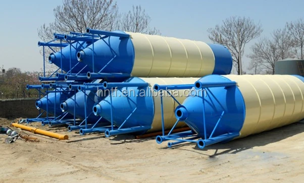 Portable Sheet Type Used Cement Silo Bin Bolted Steel Cement Silo