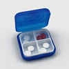 Storage Box,Clearance! Portable storage box cross pp plastic kit Mini 4 Slots Portable Medical Pill Box Drug Medicine Case Organ