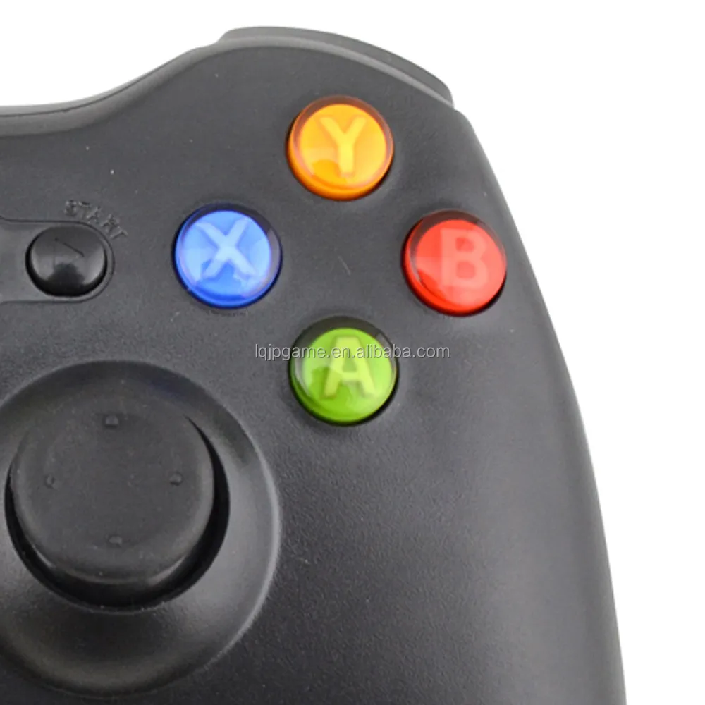 LQJP for Xbox 360 CONTROLLER WIRED Black/White USB WIRED CONTROLLER FOR Xbox 360/PC/WINDOWS