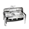 Wholesale Heating Display Water Bath Chafing Dishes Stainless Steel Buffet Food Warmer